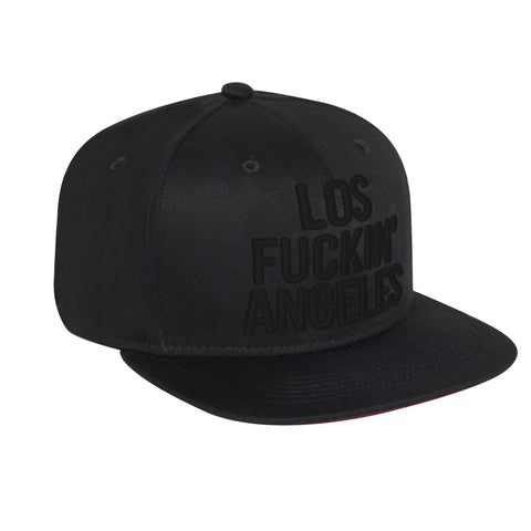 All-Black Los Fuckin' Angeles - Snapback Closure (Cotton)