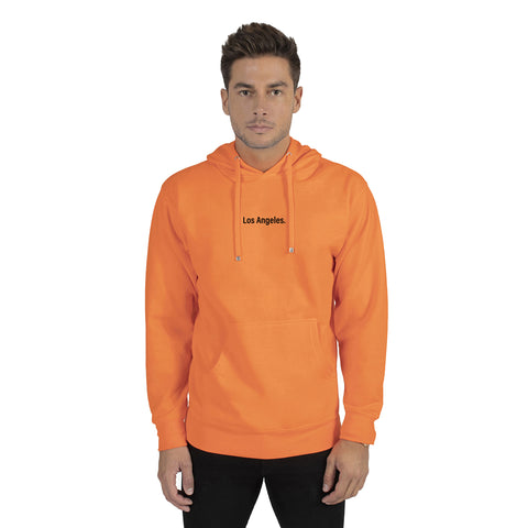 Neon Orange Los Angeles Hoodie