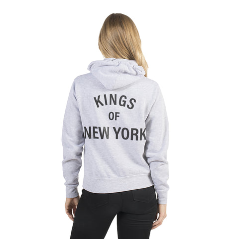 Grey Kings of New York Hoodie