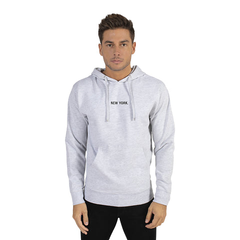 Grey New York Hoodie