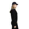 Navy Suede Dad Hat