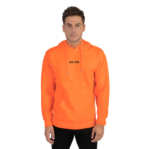 Neon Orange New York Hoodie