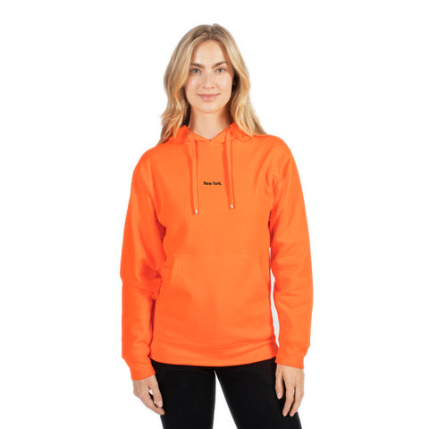 Neon Orange New York Hoodie