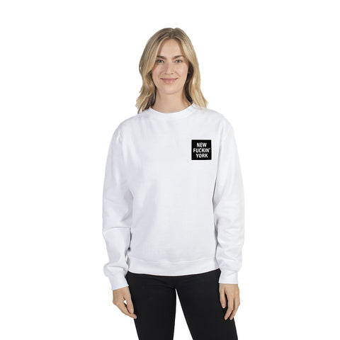 White New Fuckin’ York Sweatshirt