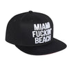 Miami Fuckin' Beach Baseballcap Hat - Snapback closure (Cotton)