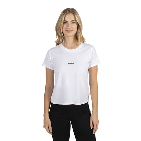 White New York T-Shirt